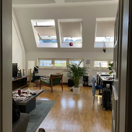 Loftcharakter Mit Schoener Aussicht Ueber Apartment