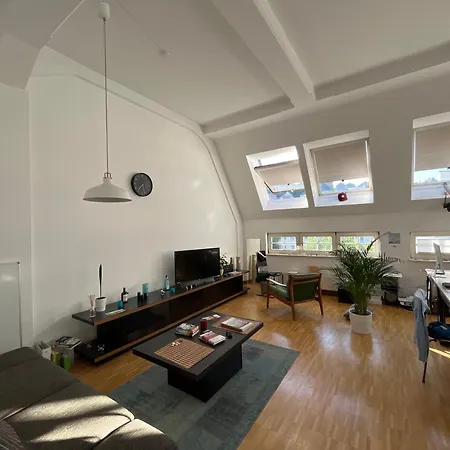 Loftcharakter Mit Schoener Aussicht Ueber Apartment